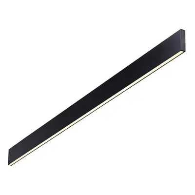 LED Nástěnné lineární svítidlo Ideal Lux Linus AP BK 242019 34W 1950lm IP20 3000K 120cm černé