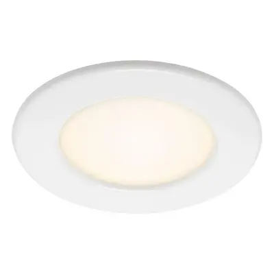 BRILONER LED vestavné svítidlo, pr. 11,5 cm, 6 W, bílé IP44 BRI 7053-016