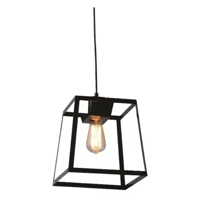 ACA Lighting Vintage závěsné svítidlo KS1444P1SBK