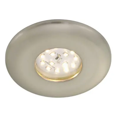 BRILONER LED vestavné svítidlo, pr. 9,3 cm, 5 W, matný nikl BRI 7227-012