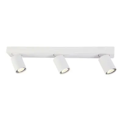 ACA Lighting bodové svítidlo nástěnné 3XGU10 bílá hliník 54X7X11CM ELITIS RA303S54WH