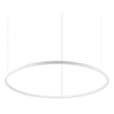 LED Závěsné svítidlo Ideal Lux ORACLE SLIM D90 ROUND WH 4000K 269870 51W 4280lm 4000K IP20 90cm 