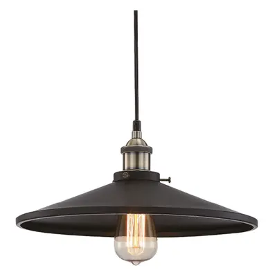 ACA Lighting Vintage závěsné svítidlo KS1288P361BK