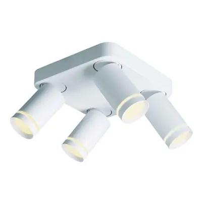 ACA Lighting stropní svítidlo 4XGU10 DIVINO bílá hliník IP20 21X21X13,5CM RA3634CWH