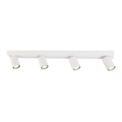 ACA Lighting bodové svítidlo nástěnné 4XGU10 bílá hliník 76X7X11CM ELITIS RA304S76WH