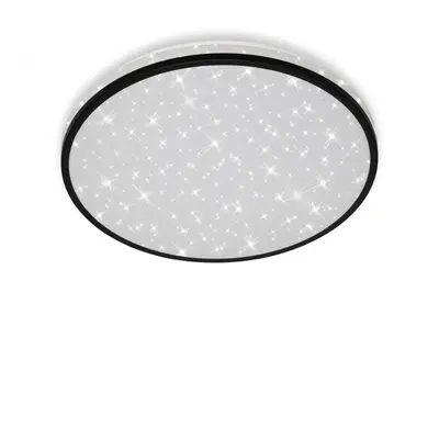 BRILONER LED stropní svítidlo hvězdné nebe, pr. 38 cm, 24 W, černá BRI 3456-215