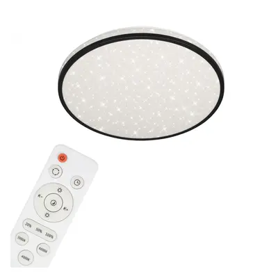 BRILONER LED stropní svítidlo hvězdné nebe, pr. 38 cm, 24 W, černá BRILO 3447-115