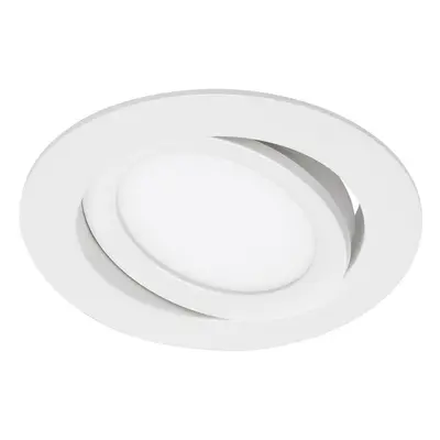 BRILONER LED vestavné svítidlo, pr. 10,6 cm, 7 W, bílé BRI 7114-416