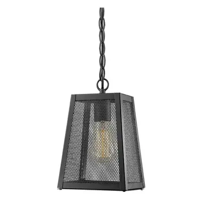 ACA Lighting Garden lantern venkovní závěsné svítidlo NYX1PBK