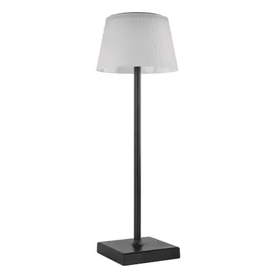 EMOS LED stolní lampa KATIE, nabíjecí, černá Z7630B