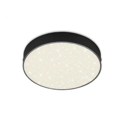 BRILONER LED stropní svítidlo hvězdné nebe, pr. 21,2 cm, 16 W, černá BRI 7073-415