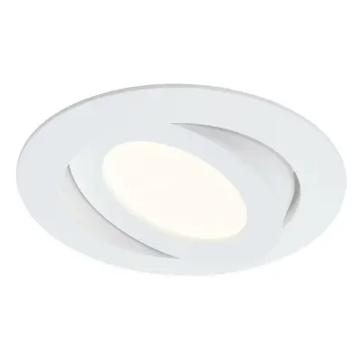 BRILONER LED vestavné svítidlo, pr. 10,6 cm, 6 W, bílé BRI 7283-016