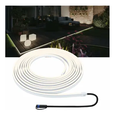 PAULMANN Plug & Shine LED pásek Smooth Einzelstripe IP68 3000K 46W černá