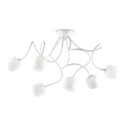 Stropní svítidlo Ideal Lux Octopus PL6 bianco 174921 bílé