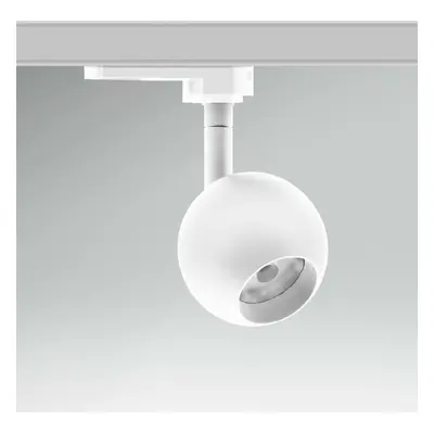 CENTURY Svítidlo pro 3fázovou lištu REGIA SHOP MINI SPHERE bílá LED 10W 3000K CRI90 UGR16