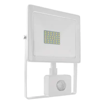 ACA Lighting bílá SENSOR LED SMD reflektor IP66 30W 6000K 2650Lm 230V Ra80 Q3060WS