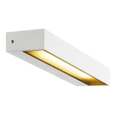 SLV BIG WHITE PEMA WL LED venkovní nástěnné nástavbové svítidlo, IP54, bílá, 3000K 1002070