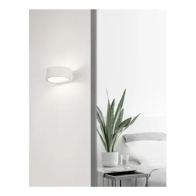 NOVA LUCE nástěnné svítidlo ENNA bílý hliník a akryl LED 6W 220-240V 3000K IP20 9102461