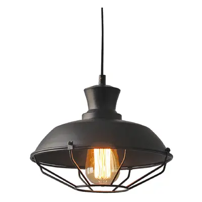 ACA Lighting Vintage závěsné svítidlo KS1463P1BK