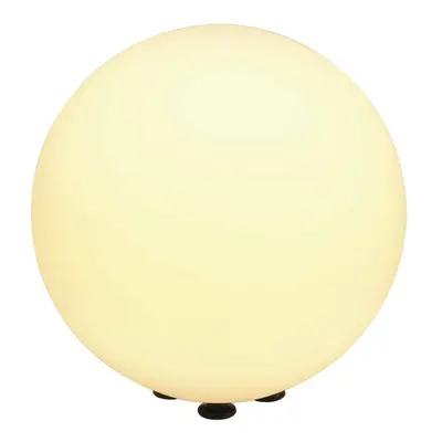 SLV BIG WHITE ROTOBALL FLOOR 40, venkovní stojací lampa, TC-(D,H,T,Q)SE, IP44, koule, bílá, pr. 