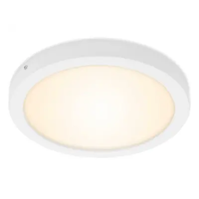 BRILONER LED stropní svítidlo, pr. 30 cm, 21,4 W, bílé BRI 7141-016