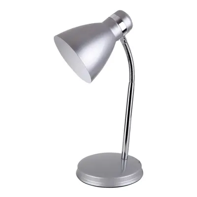 Rabalux stolní lampa Patric E14 1x MAX 40W stříbrná 4206