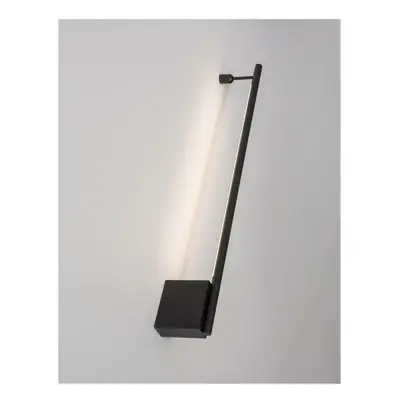 NOVA LUCE nástěnné svítidlo GROPIUS černý hliník LED 10W 230V 3000K IP20 9081130