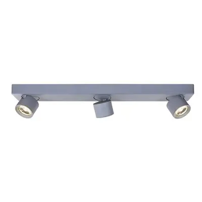 ACA Lighting bodové svítidlo nástěnné LED 15W COB 80° 3000K 1200LM šedá hliník 54X7XH10CM PLUTO 