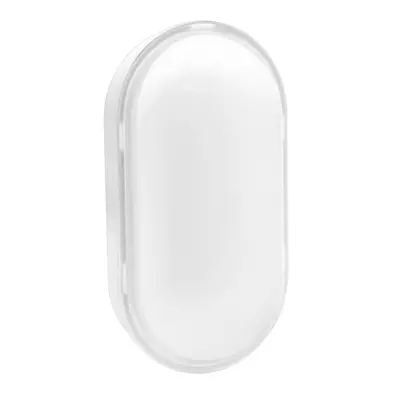 CENTURY SIMPLY LED stropní svítidlo venkovní bílé Oval 16W 4000K 1280lm CB IP65