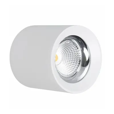 CENTURY Stropní SVÍTIDLO LED RONDO BÍLÉ 130x155mm 25W/230VAC 4000K 2500Lm 45d IP20 CEN RNDBI-251