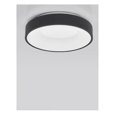 NOVA LUCE stropní svítidlo RANDO THIN černý hliník a akryl LED 30W 230V 3000K IP20 stmívatelné 9