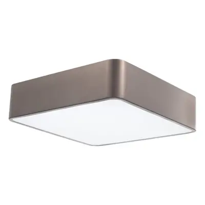 Nova Luce Moderní přisazené stropní svítidlo Ragu - 4 x 10 W, 360 x 360 mm, bronz NV 866603