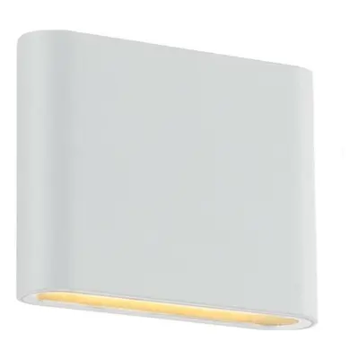 ACA Lighting LED SMD venkovní nástěnné svítidlo 7W 310LM 60d 230V AC 3.000K bílá CRI80 IP54 30.0