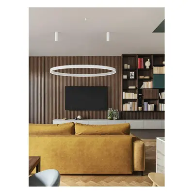 NOVA LUCE závěsné svítidlo MOTIF LED hliník a akryl bílá 80W 2700K-6000K 220-240V,CCT a stmívate