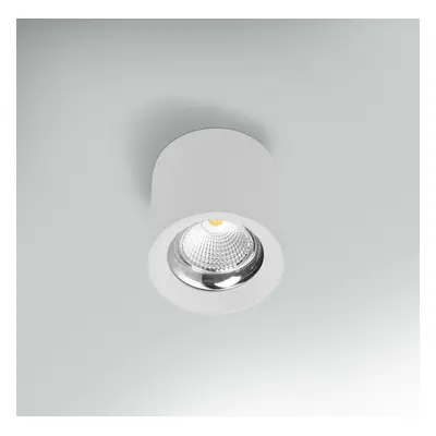 CENTURY Stropní svítidlo LED RONDO bílé pr.90x90mm 10W 230V 3000K 45d IP20