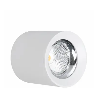 CENTURY Stropní SVÍTIDLO LED RONDO BÍLÉ 90x90mm 10W/230VAC 4000K 800Lm 45d IP20 CEN RNDBI-109040