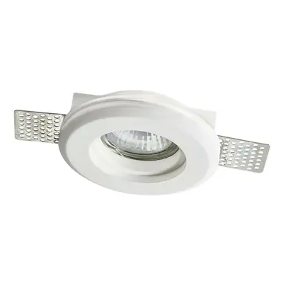 ACA Lighting Gypsum zapuštěné bodové sádrové svítidlo G90051C