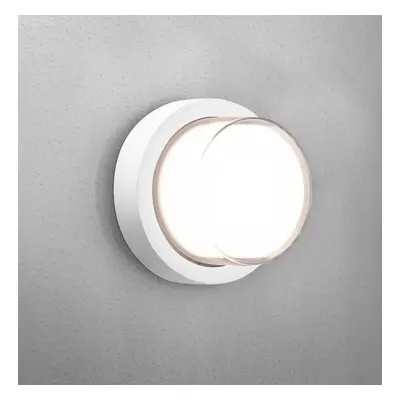 CENTURY PURA LED venkovní nástěnné svítidlo Round bílá 10W 4000K IP65