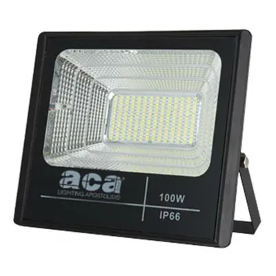 ACA Lighting solární SMD LED reflektor 100W 6000K IP66 120d Ra70 SV10060