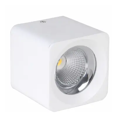 CENTURY Stropní SVÍTIDLO LED QUBE BÍLÉ 112x112x123mm 15W/230VAC 4000K 1350Lm 45d IP20 CEN QBBI-1