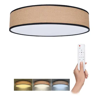 Solight LED osvětlení s dálkovým ovladačem Brownie, 60W, 4200lm, 50cm, změna chromatičnosti, stm