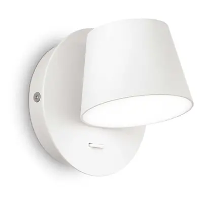 LED Nástěnné bodové svítidlo Ideal Lux Gim AP1 bianco 167152 bílé