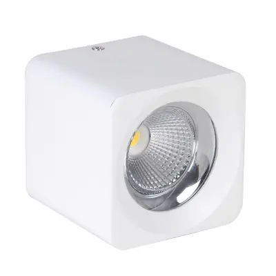 CENTURY Stropní SVÍTIDLO LED QUBE BÍLÉ 131x131x133mm 25W/230VAC 4000K 2500Lm 45d IP20 CEN QBBI-2