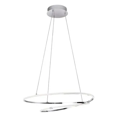 Nova Luce Originální závěsné LED svítidlo Viareggio v elegantním chromovém designu NV 8101201