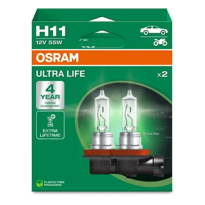 OSRAM H11 12V 55W PGJ19-2 ULTRA LIFE 4 roky záruka HCB 2ks 64211ULT-2HB