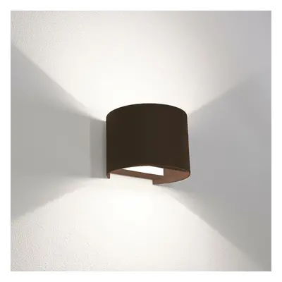 CENTURY Venkovní nástěnné LED svítidlo up/down corten 10W 2700/4000/6500K IP65