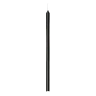 LED Závěsné svítidlo Ideal Lux Ultrathin SP1 small nero 156699 černé 40cm