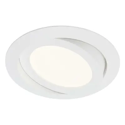 BRILONER LED vestavné svítidlo, pr. 14 cm, 6,4 W, bílé BRI 7285-016