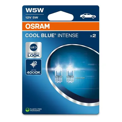 OSRAM W5W 12V W2.1x9.5d 5W Cool Blue INTENSE NextGen. 4000K blistr 2ks 2825CBN-2BL