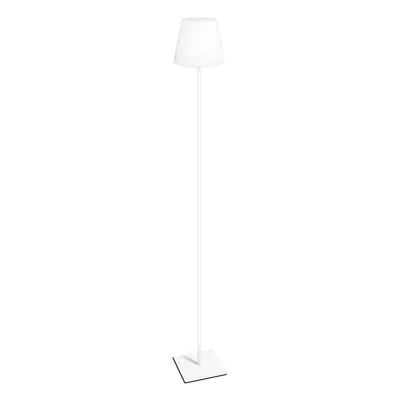 CENTURY LED venkovní stojací lampa ALTEA nabíjecí USB 3000K IP44 bílá